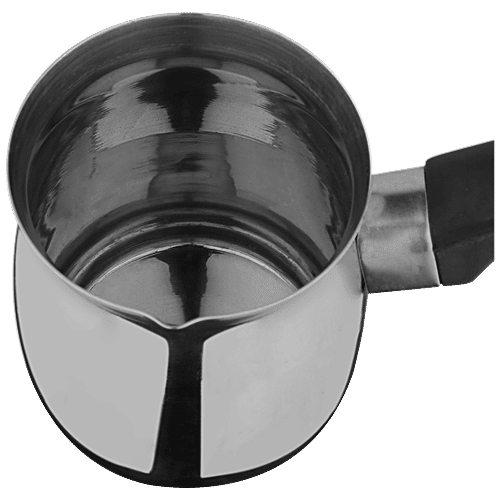 Omega Stainless Steel Coffee Warmer - 2, With Bakelite Handle, Durable, Sturdy , Multipurpose, 450 ml  