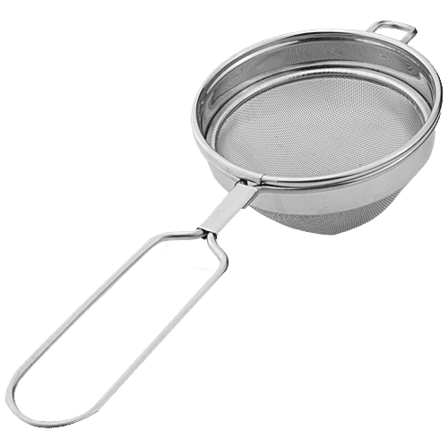 Omega Stainless Steel Strainer - Durable, Food Safe, For Tea/Coffee, Dry Ingredients, 1 pc  