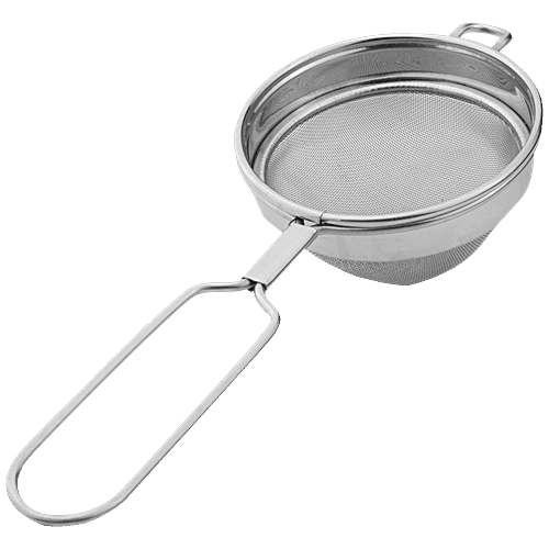 Omega Stainless Steel Strainer - 2, Durable, Food Safe, For Tea/Coffee, Dry Ingredients, 1 pc 8903196003218 