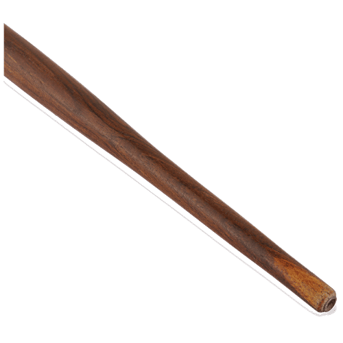 Omega Wooden Belan/ Rolling Pin Gujarati - Natural Wax Polished, Long Lasting, Durable, 43cm, 1 pc  