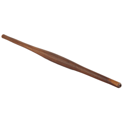 Buy Omega Wooden Belan/ Rolling Pin Gujarati Natural Wax Polished