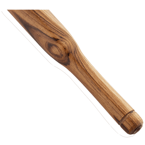 Omega Wooden Belan/ Rolling Pin Marathi - Natural Wax Polished, Sleek , Durable, Long-Lasting, 1 pc  
