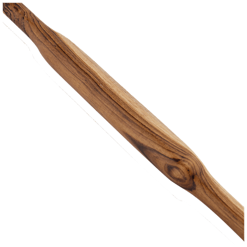 Omega Wooden Belan/ Rolling Pin Marathi - Natural Wax Polished, Sleek , Durable, Long-Lasting, 1 pc  
