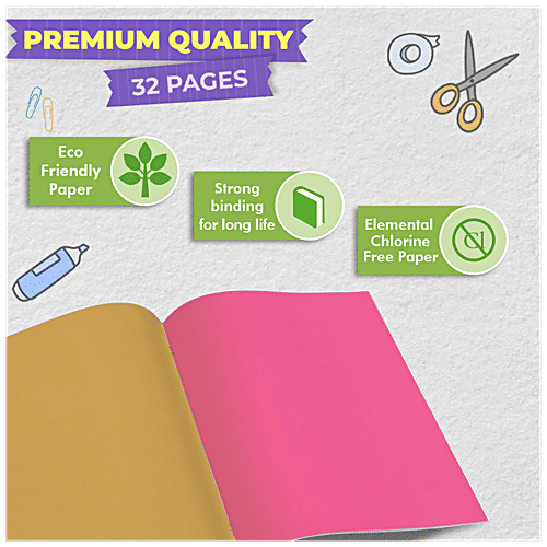 Buy Target Publications Scrap Book Unruled, Multicolour Pages, 290 mm