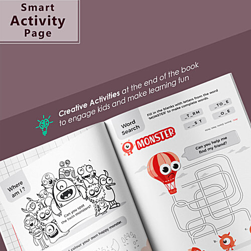 Target Publications 3 in 1 Notebook - Single Line, Four Line, Square 9 MM, 172 Pages, Soft Bound, 57 GSM, 1 pc 3 in 1 Notebook
High-quality Paper
Eco-friendly