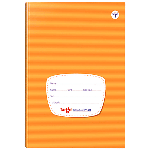Buy Target Publications Notebook Ruled, Double Line, Brown Cover With