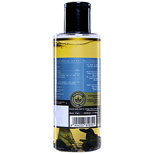 Buy Ustraa Ayurvedic Cold Pressed Oil With Moringa & Curry Leaves