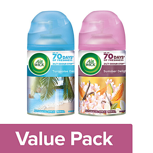 Buy Airwick Automatic Spray Refills Room Freshener, Aromatic, Summer