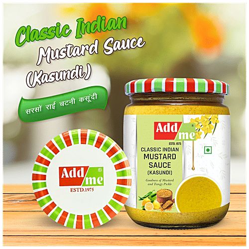 Buy Add Me Classic Indian Mustard Sauces/Kasundi Adds Flavour To The