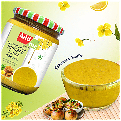 Buy Add Me Classic Indian Mustard Sauces/Kasundi Adds Flavour To The