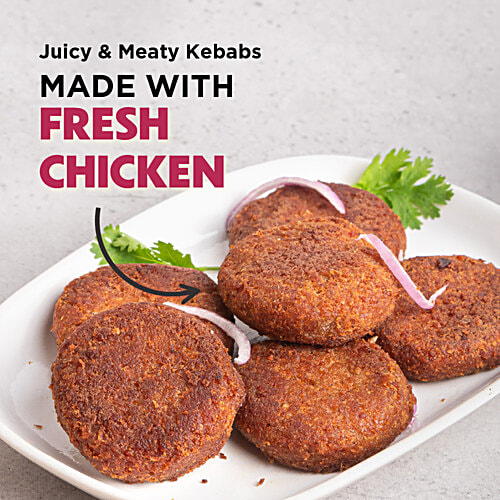 Prasuma Frozen Chicken Shammi Kabab, 200 g (6 pcs)