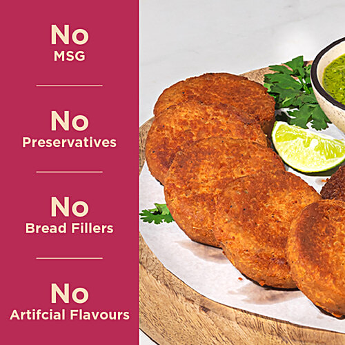 Prasuma Frozen Chicken Shammi Kabab, 200 g (6 pcs)