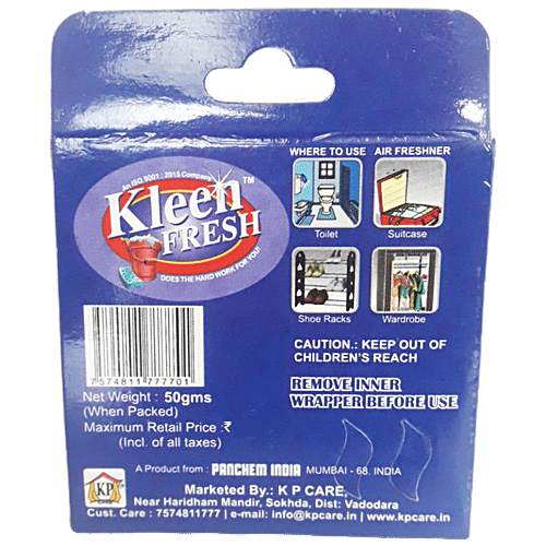 Buy Kleen Fresh Air Freshener Long Lasting Fragrance, Removes
