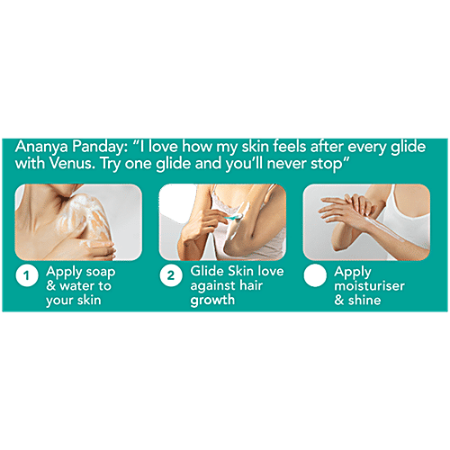 Gillette Venus Skin Love with Skin Essence | Women’s Razor for Hair Removal, 1 pcs