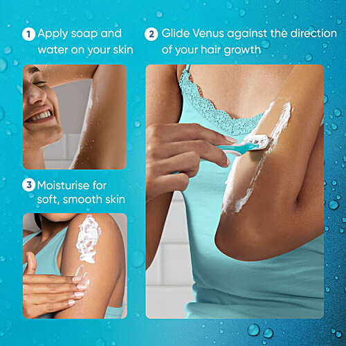 Gillette Venus Skin Love with Skin Essence | Women’s Razor for Hair Removal, 1 pcs