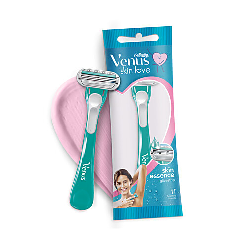 Buy Gillette Venus Skin Love with Skin Essence Women’s Razor for Hair Removal Online at Best