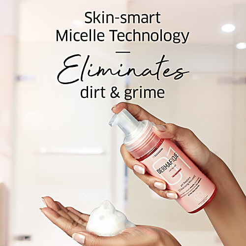 Dermafique pH Balance Cleansing Mousse - Removes Impurities, Dermatologist Tested, All Skin Types, 150 ml  