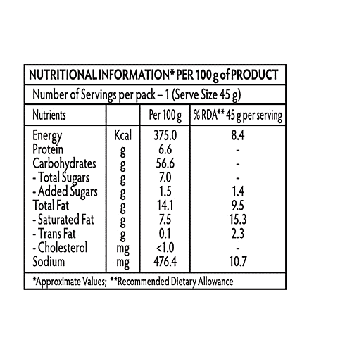 Bauli Savoriz Cheese Oregano Puffed Roll, 45 g Pouch 