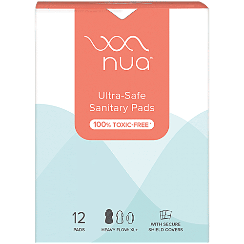 Buy Nua Ultra Thin RashFree Pads XL, With Disposal Covers Online at