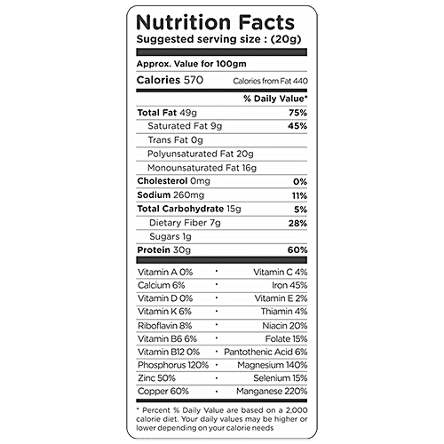 SOUL TATVA Pumpkin Seeds Roasted Salted - Plant Based, Super Food, Nutrient Dense, 200 g  