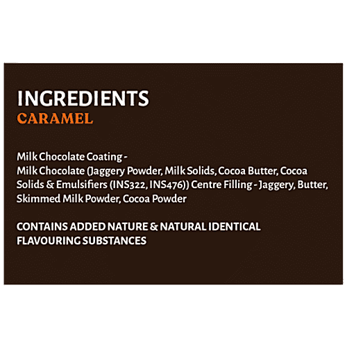 Open Secret Unjunked Chocolate Bars - Made With Jaggery, No Refined Sugar, Caramel, 155 g  