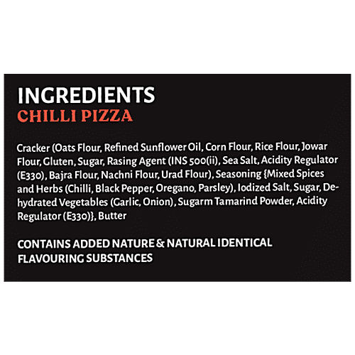 Open Secret Unjunked Chips - 7 Supergrains, Rich In Protein, Baked, Healthy Snack, Chilli Pizza, 45 g