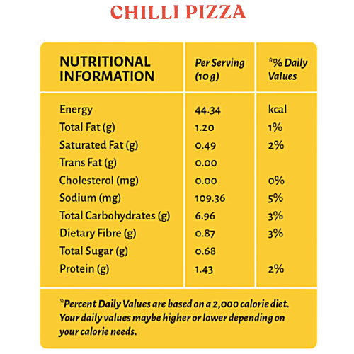 Open Secret Unjunked Chips - 7 Supergrains, Rich In Protein, Baked, Healthy Snack, Chilli Pizza, 45 g