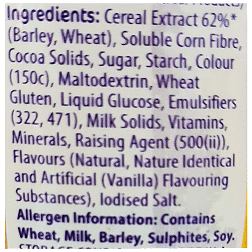 Bournvita Bourn Vita Nutri Nutrition Drink With 50% Less Sugar - For Strong Immunity, Chocolate Flavour, 400 g