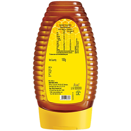 Dabur Honey - Squeezy, 100 g  