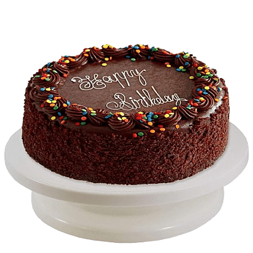 Buy Floraware Plastic Cake Stand/Tool With Scraper For Decoration