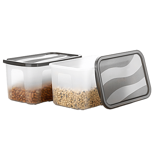 Buy Floraware Plastic Multi Storage Airtight Bread Box/Storage Container With Lid Durable