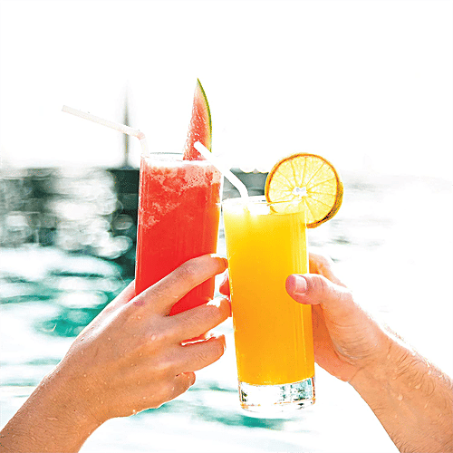 Ocean Glass New York Glass - Stylish, High Quality, Dishwasher & Refrigerator Safe, 320 ml (Set of 6) 