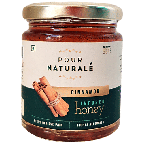 Buy Pour Naturale Cinnamon Infused Honey Fights Allergies, Helps