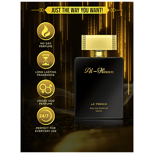 La' French Eau De Parfum - Al Hisan, Attractive Fragrance, 100 ml Unisex 