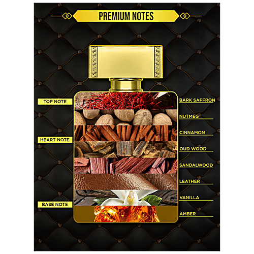 La' French Eau De Parfum - Oud Woody, Attractive Fragrance, 100 ml