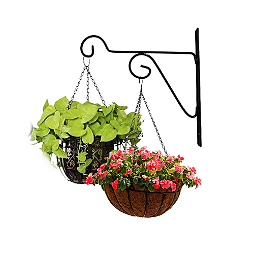 Buy Leafy Tales Plant Hanger Bracket Metal, Wall Mounted, Holder For