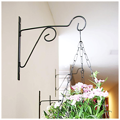 Buy Leafy Tales Plant Hanger Bracket Metal, Wall Mounted, Holder For