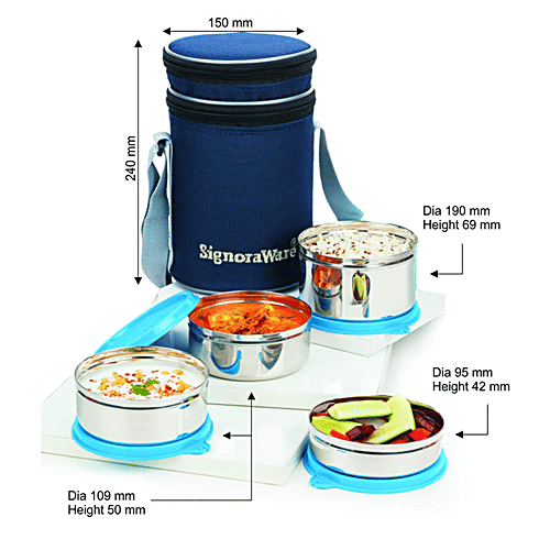signoraware sling in style lunch box