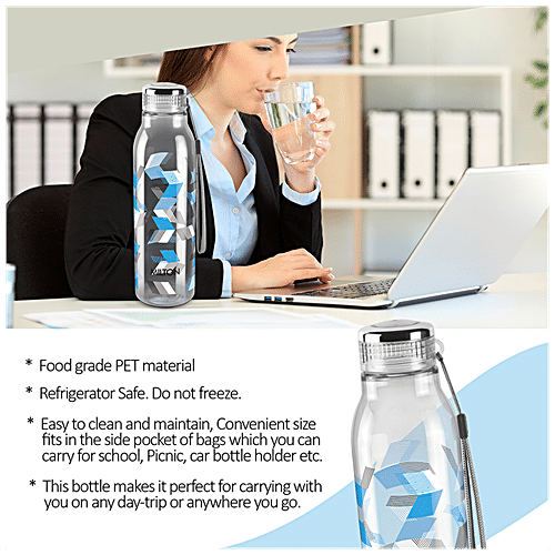 Milton Helix 1000 Pet Water Bottle - Blue BPA Free 100% Leak, 1000 ml  