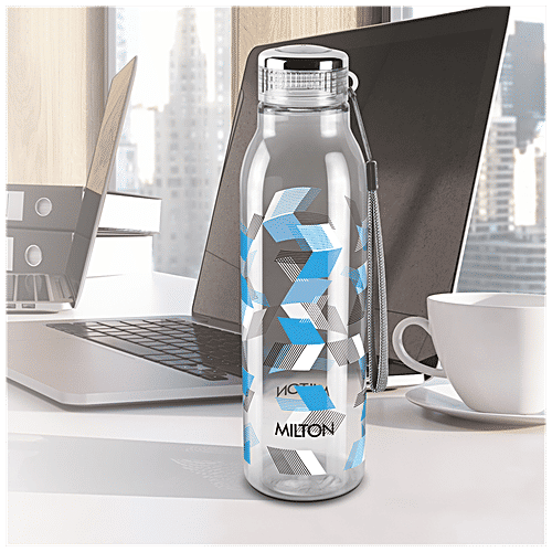 Milton Helix 1000 Pet Water Bottle - Blue BPA Free 100% Leak, 1000 ml  