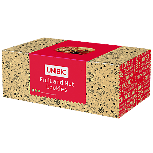Buy UNIBIC Fruit & Nut Cookies Boosts Immunity, High In Antioxidants