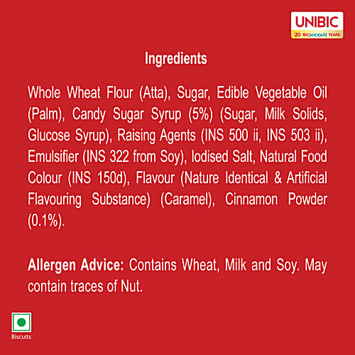 Unibic Biscot Caramel Flavoured Biscuits, 250 g  