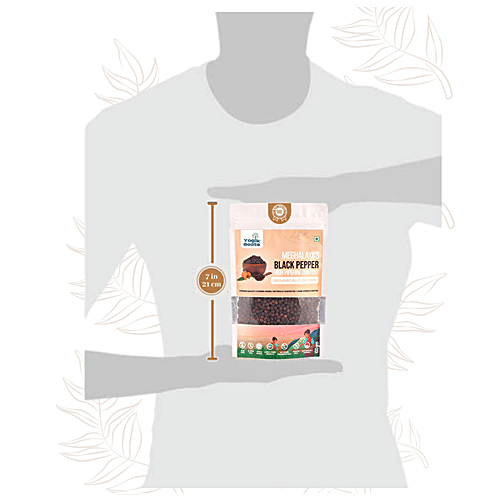 Buy Yogik Roots Meghalaya's Black Pepper - High Peperine Content ...