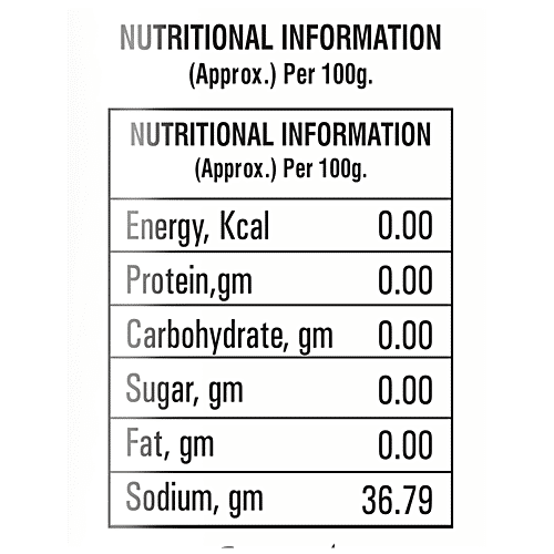 Hilton Black Salt - Adds Earthy Flavour & Aroma, Natural & Unrefined, 1 kg  