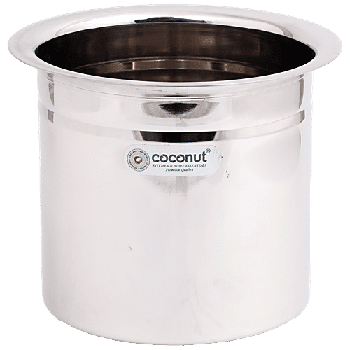 Coconut Stainless Steel Baby Kolga - Premium, Durable, Rustproof, Induction Friendly, No.3, 180 g  