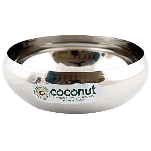 Buy Coconut Stainless Steel C17 Bowl Premium, Durable, Dishwasher