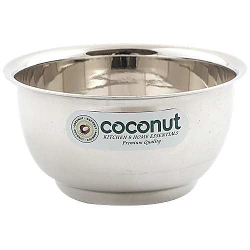 Buy Coconut Stainless Steel C21 Bowl Premium, Durable, Dishwasher