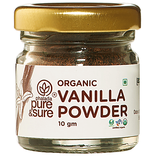 Buy Phalada Pure & Sure Organic Vanilla Powder Adds Flavour & Aroma
