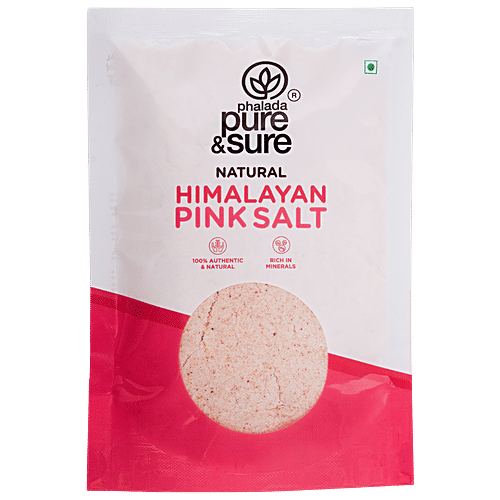 Phalada Pure & Sure Natural Himalayan Pink Salt - Mineral Rich, 500 g  