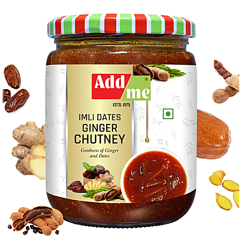 Buy Add Me Imli Dates Ginger Chutney Spiced, Sweet & Tangy Online at